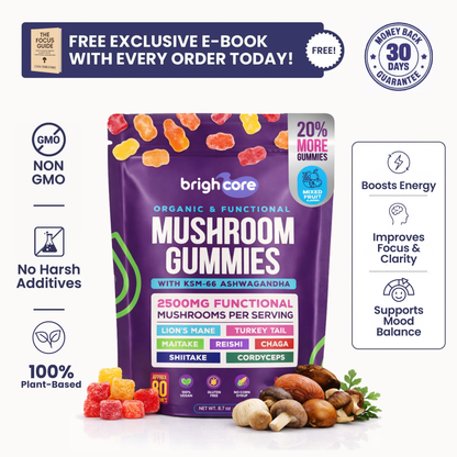 Brain Boost Mushroom Gummies