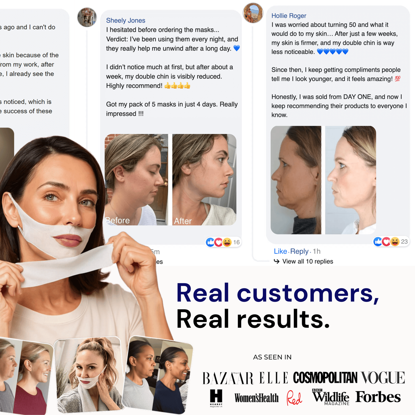 Retinol Chin Lifting Mask